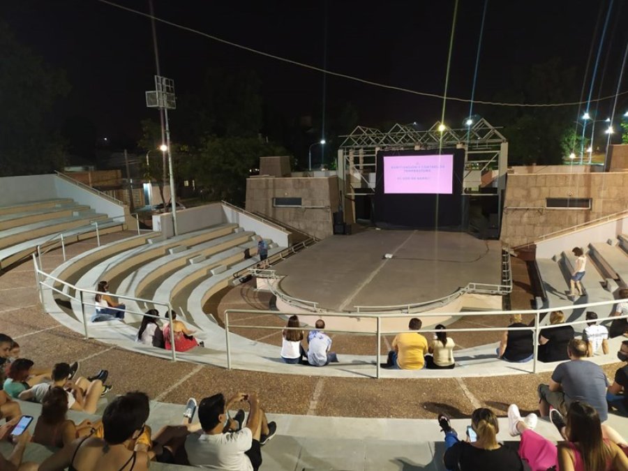 FOTO CP// EN EL ANFITEATRO. La segunda funci&oacute;n tuvo vigencia en el tradicional espacio rafaelino.