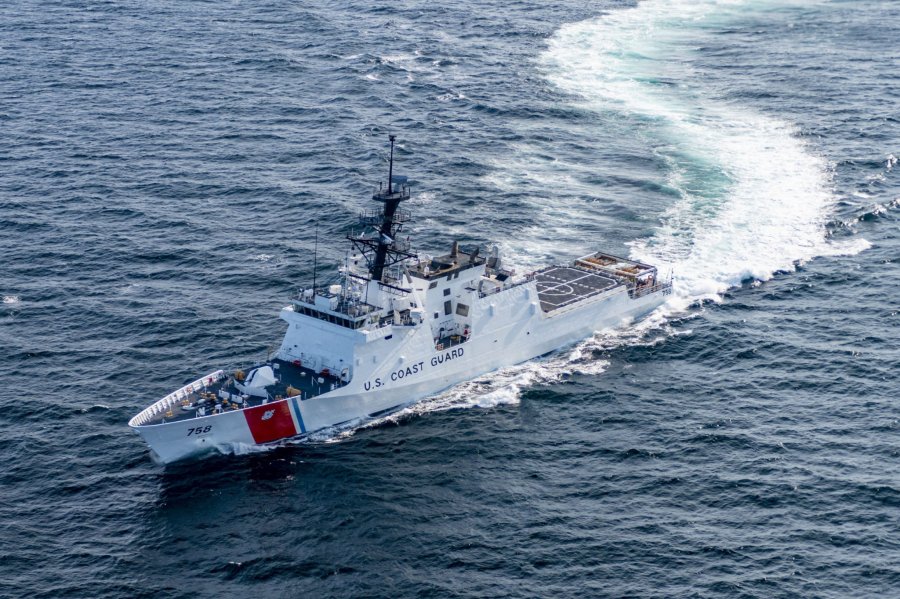 FOTO ARCHIVO STONE WMSL 758. El buque de la Guardia Costera de los Estados Unidos.