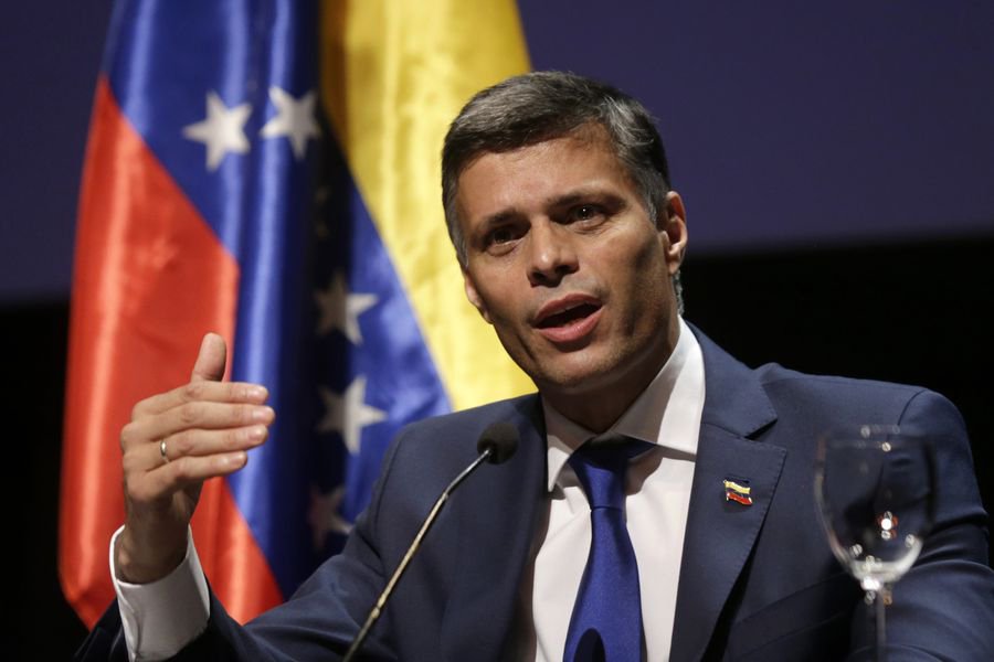 FOTO EFE LEOPOLDO LOPEZ. El l&iacute;der opositor venezolano est&aacute; exiliado en Madrid.