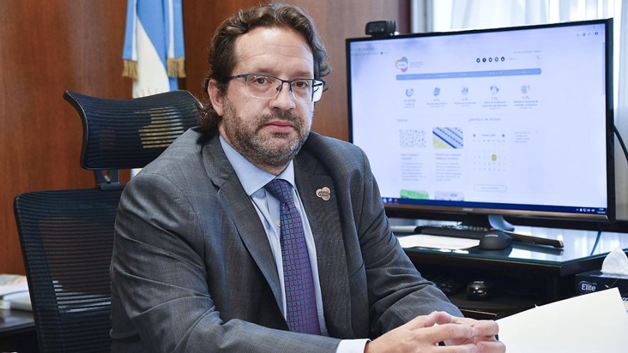 FOTO TELAM MARCO LAVAGNA. Advirti&oacute; que si alguna empresa no completa el Censo, tendr&aacute; restricciones para operar con la AFIP y los bancos.