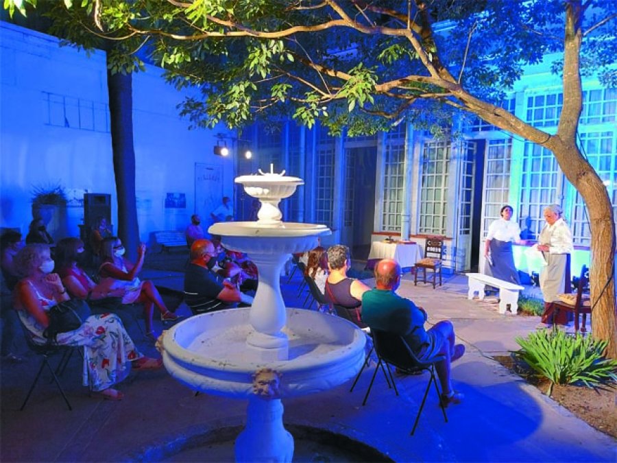 FOTO CP// LOS DERECHOS DE LA SALUD// Con gran repercusi&oacute;n se ofrece en el Patio del Museo.