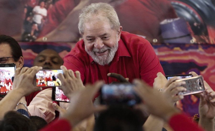 FOTO TELAM GIRO. El juez hizo lugar a un habas corpus impuesto por la defensa de Lula.