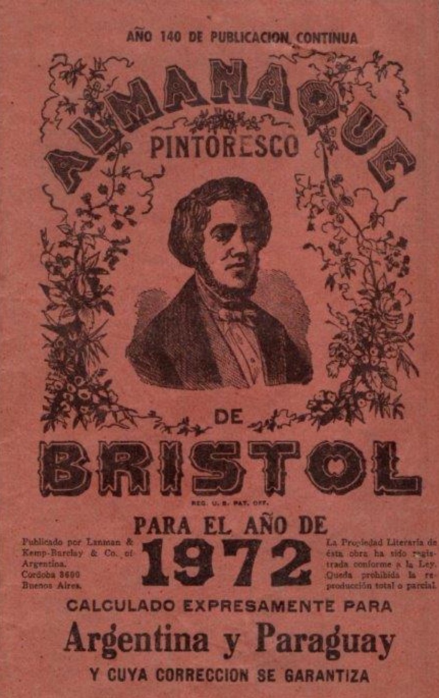 UN CL&Aacute;SICO// Ejemplar correspondiente al a&ntilde;o 1972, al cumplir 140 a&ntilde;os de su publicaci&oacute;n. (Gentileza Edelso Gunzinger).