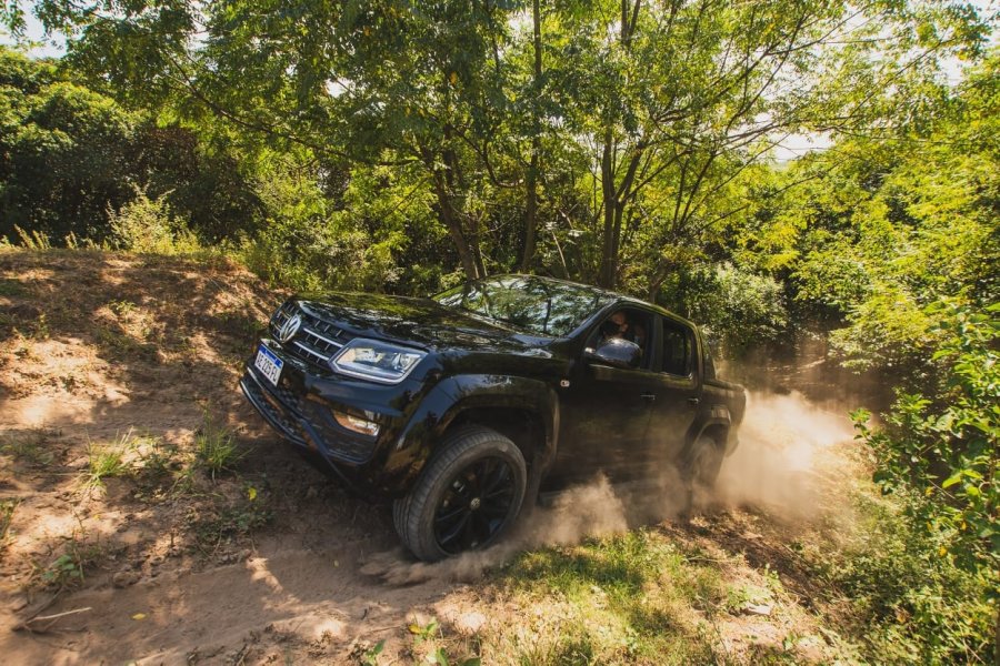 FOTO PRENSA VW AMAROK. Viene con novedades en este 2021, las que fueron presentadas en el marco del programa Experto.