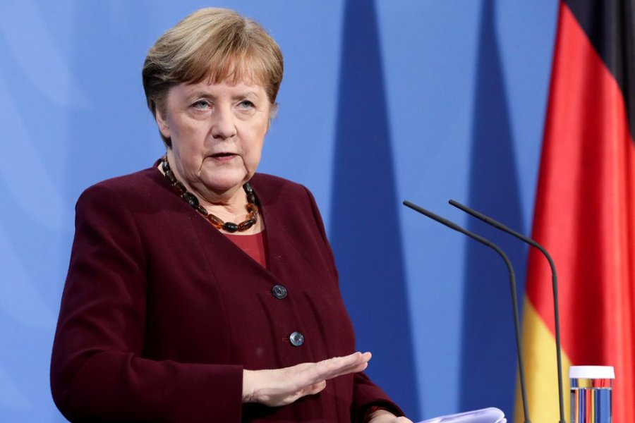 FOTO ARCHIVO ANGELA MERKEL. Sostuvo que Alemania podr&iacute;a comprar la vacuna Sputnik V.