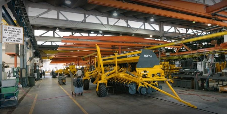 IMAGEN INTERNET MAQUINARIA.  La de Agrometal es una de las realizadas con capital nacional.