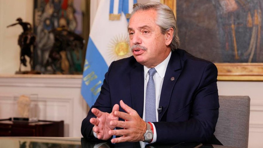 IMAGEN INTERNET. ALBERTO FERNANDEZ. Anunci&oacute; el contagio de coronavirus.
