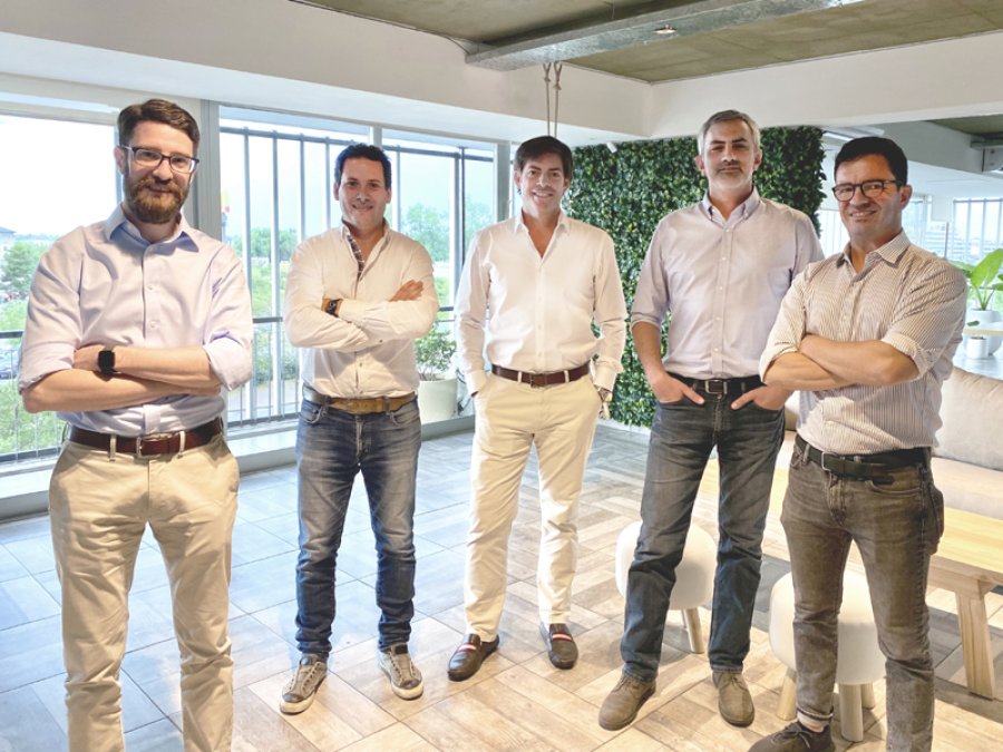 FOTO PRENSA GSS// EQUIPO AGREE// Los titulares de la agrotech argentina. ALEJANDRO SIMON// CEO de Sancor Seguros.