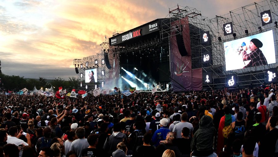 FOTO INTERNET COSQU&Iacute;N ROCK. El festival de m&uacute;sica argentino que se lleva a cabo anualmente desde 2001.