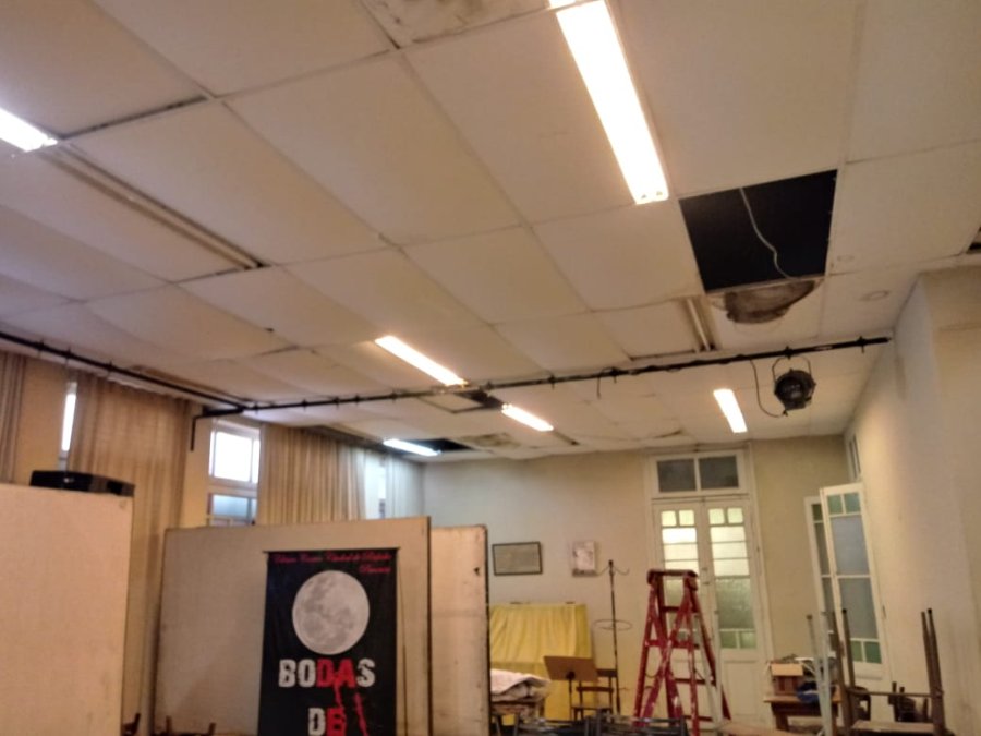 FOTO PRENSA LASSERRE// TEATRO LASSERRE. Necesita ayuda para reformar la Sala L.