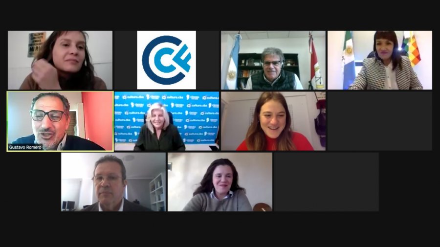 FOTO SCS// ENCUENTRO// Los participantes de la reuni&oacute;n virtual que nos ocupa.