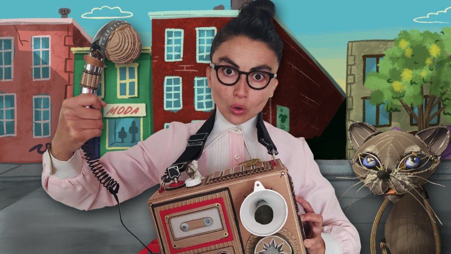 FOTO PRENSA TEATRO UAIFAI EL INCRE&Iacute;BLE TRADUCT&Oacute;METRO DE LA DRA. MELINA MELINAO. Obra teatral apta para todo p&uacute;blico.