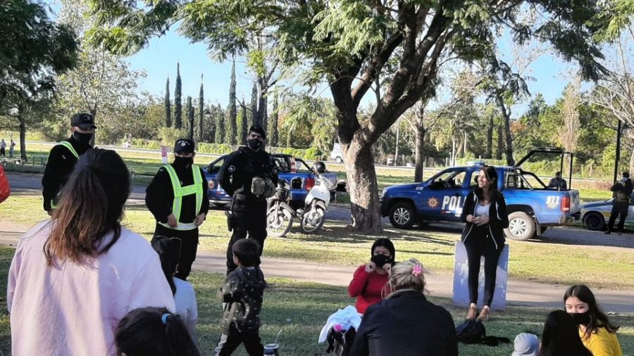 FOTO COMUNICACI&Oacute;N// CONTROLES// Se reiteraron en distintos espacios p&uacute;blicos.