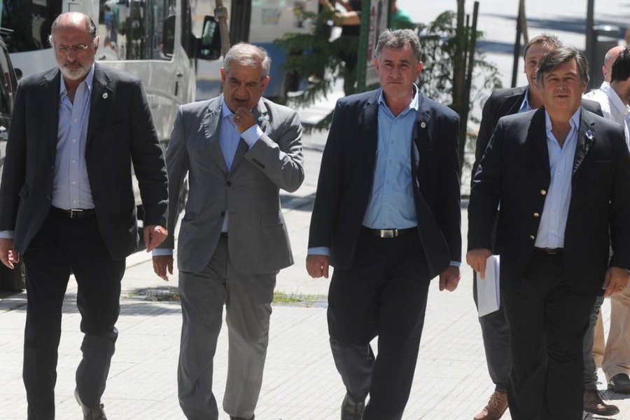 FOTO ARCHIVO ACCION Y REACCION. Una vez más el Gobierno pone la lupa sobre un sector que expresa su bronca con un paro.