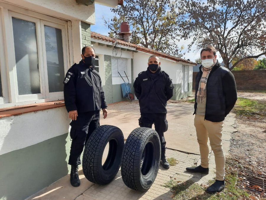 FOTO PRENSA COMUNA APORTE. Fue concretado recientemente, en dependencias policiales.