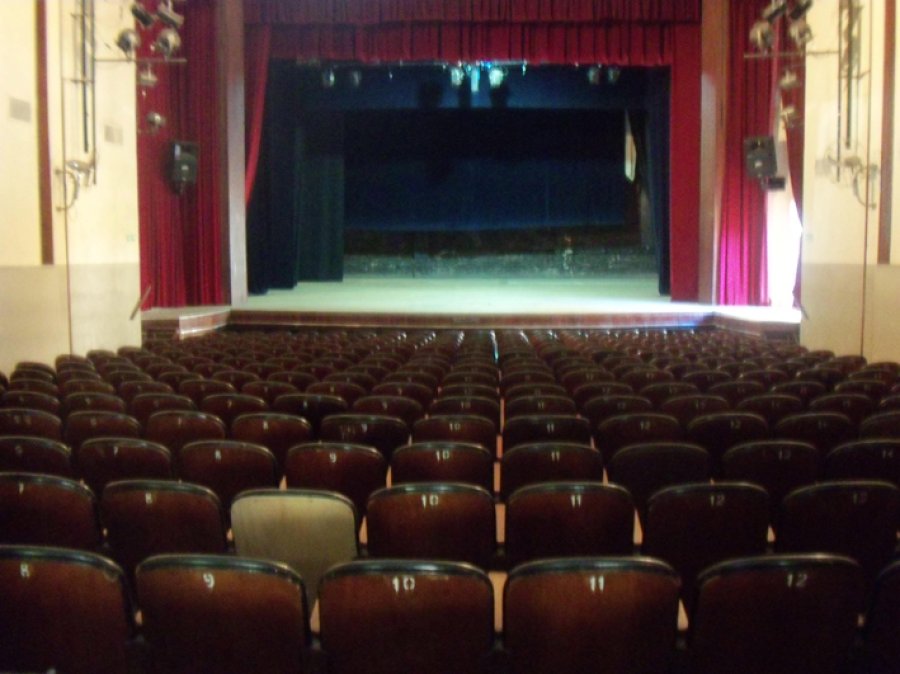 FOTO PRENSA LASSERRE// LASSERRE// Vista general de la coqueta sala teatral.