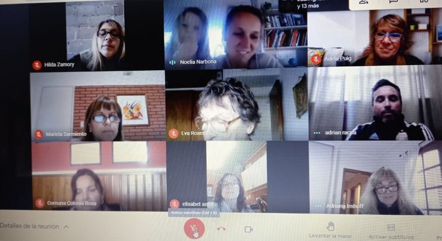 FOTO PRENSA MUNICIPALIDAD// CURSO VIRTUAL// La capacitaci&oacute;n se lleva a cabo de modo remoto.
