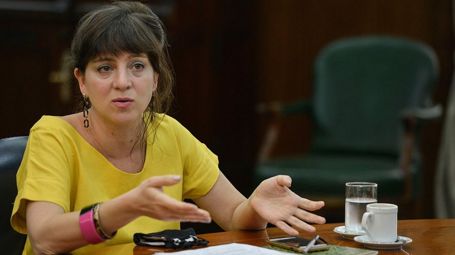 FOTO TELAM PARTICIPANTE. Mercedes D'Alessandro, directora Nacional de Economía, Igualdad y Género en el Ministerio de Economía.