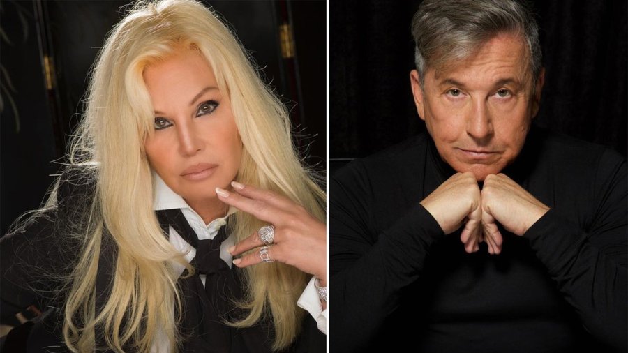 FOTO TELESHOW// SUSANA  GIMENEZ Y RICARDO MONTANER. La diva recibi&oacute; un c&aacute;lido mensaje del cantante.