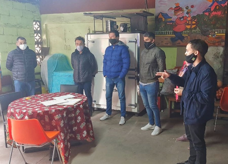 FOTO PRENSA AC// LANZAMIENTO// Un momento de la actividad cumplida en Frontera.