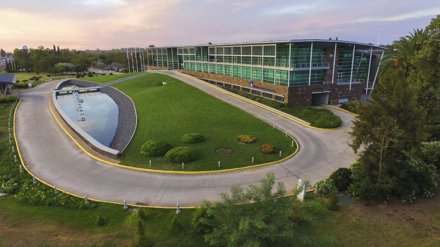 FOTO PRENSA GSS// NEC// Panor&aacute;mica del Nuevo Edificio Corporativo a la vera de la Ruta 34 en Sunchales.