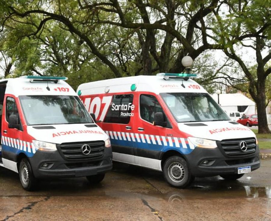 FOTO ARCHIVO// AMBULANCIAS// Unidades como la que sentregar&aacute; hoy en Sunchales.