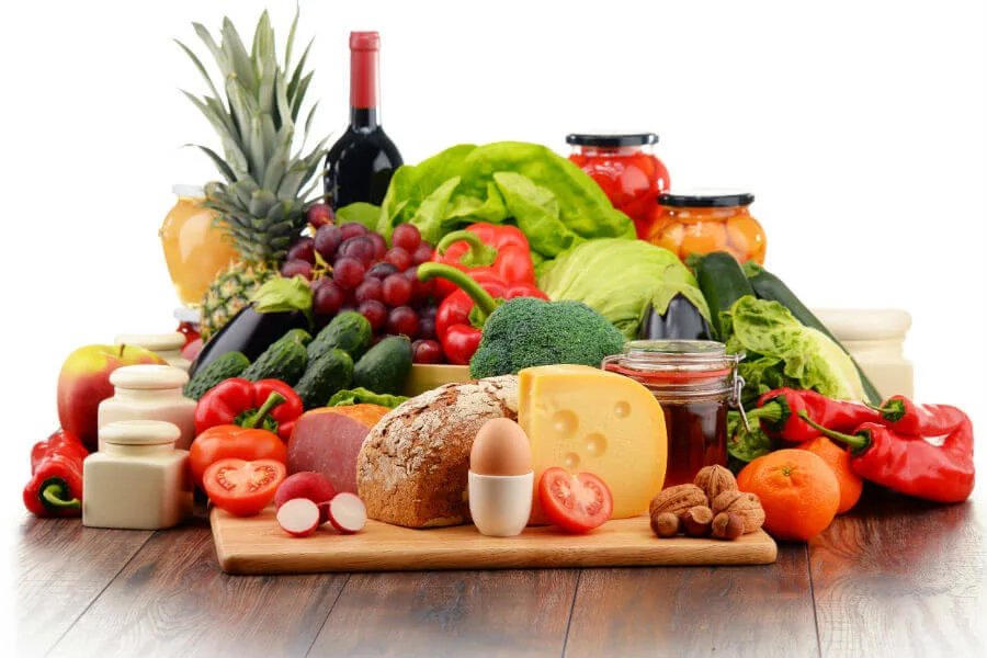 FOTO MEJOR CON SALUD// ALIMENTOS. Cuanto m&aacute;s variado mejor.