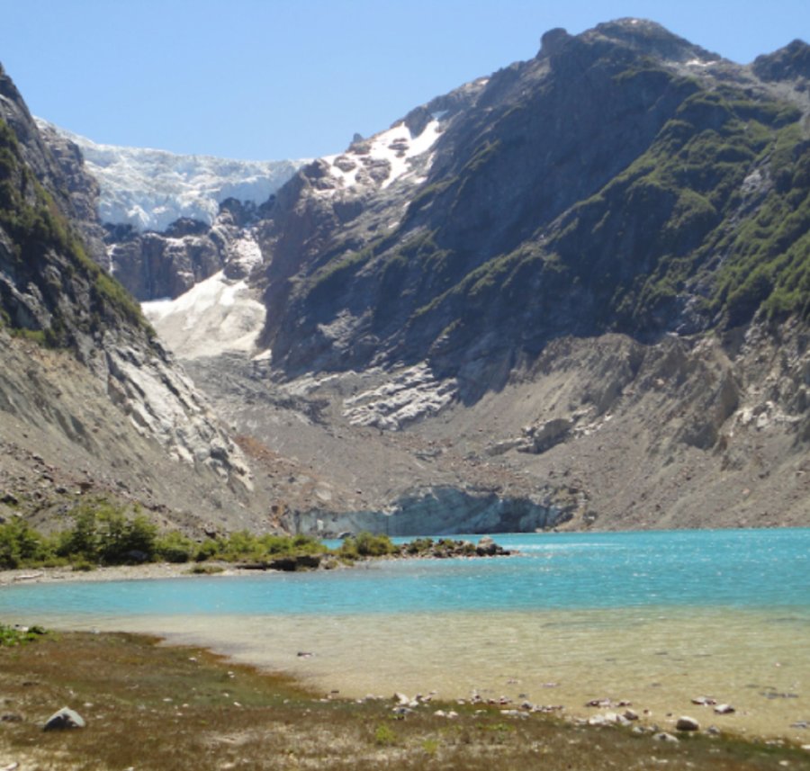 FOTO SEC. DE TURISMO// GLACIAR TORRECILLAS// Sobreviviente de la &uacute;ltima glaciaci&oacute;n.