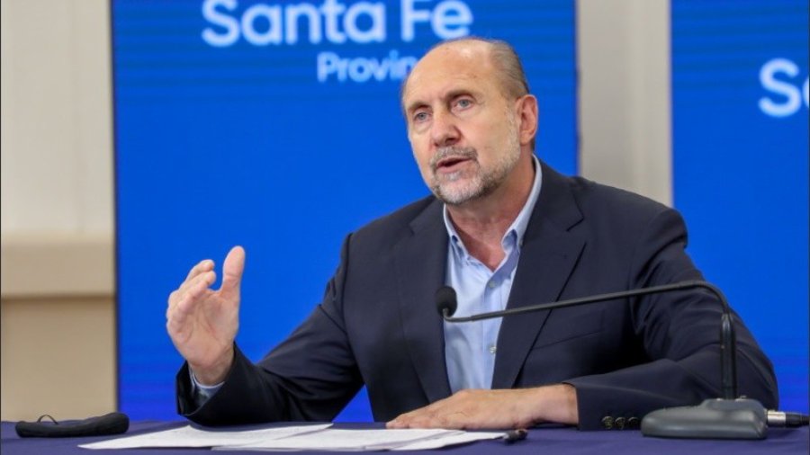 El gobernador Omar Perotti apoyó al sector ganadero.