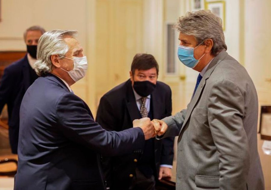 OTROS TIEMPOS. José Martins, referente del CAA, fue el que más veces logró reunirse con el Gobierno para negociar temas productivos.