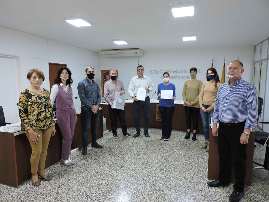 FOTO PRENSA CONCEJO// RECONOCIMIENTO// El Sindicato municipal fue reconocido al celebrar sus Bodas de Oro.