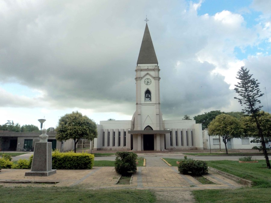 FOTO ARCHIVO// IGLESIA// El templo erigido en honor a la santa patrona.