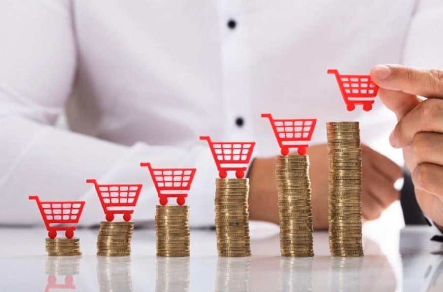 FOTO ARCHIVO PODER DE COMPRA. El salario se achica cada vez m&aacute;s en el supermercado.