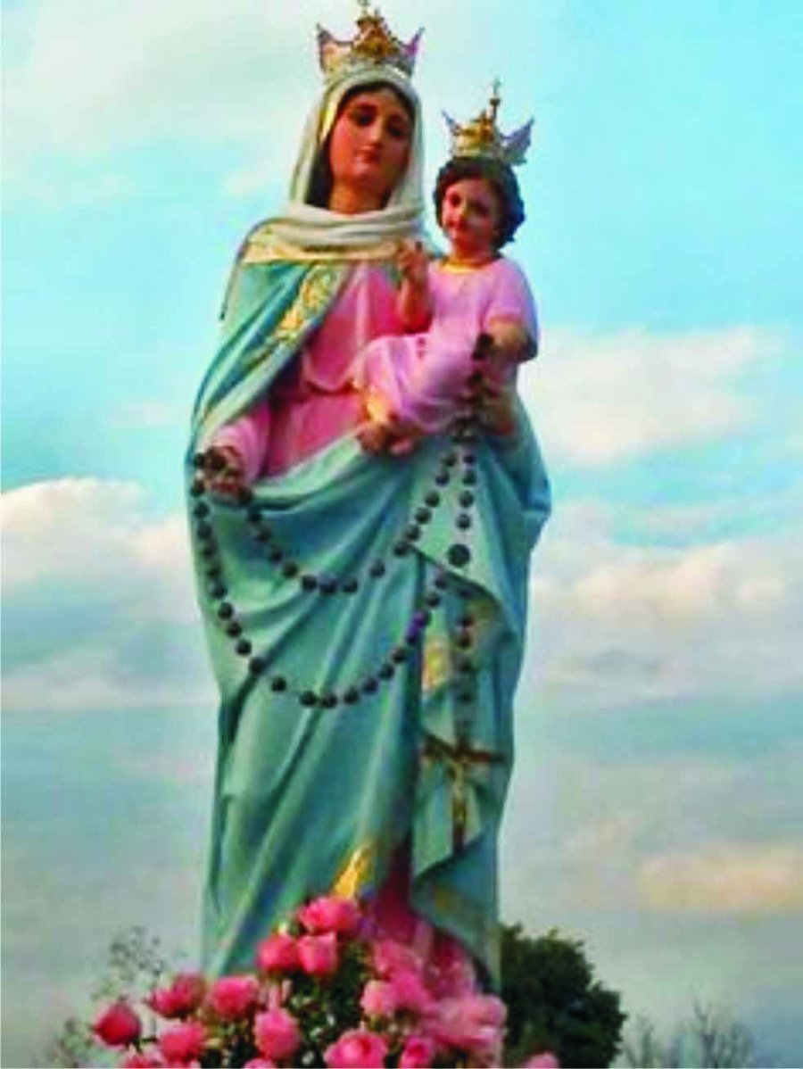FOTO PINTEREST// IMAGEN// Virgen del Rosario de San Nicol&aacute;s, patrona del barrio Ilolay.