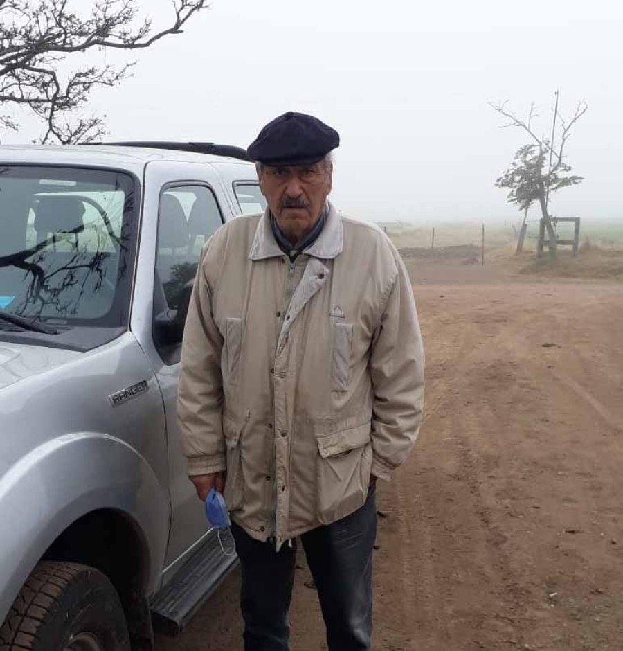 AGOBIADO. Don Carmelo fue tapa de este Suplemento Rural en junio pasado por un hecho similar.