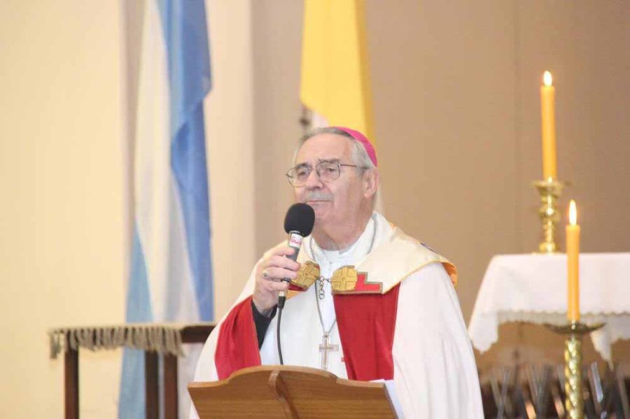 FOTO ARCHIVO// MONS. LUIS A. FERN&Aacute;NDEZ. El obispo de nuestra Di&oacute;cesis.