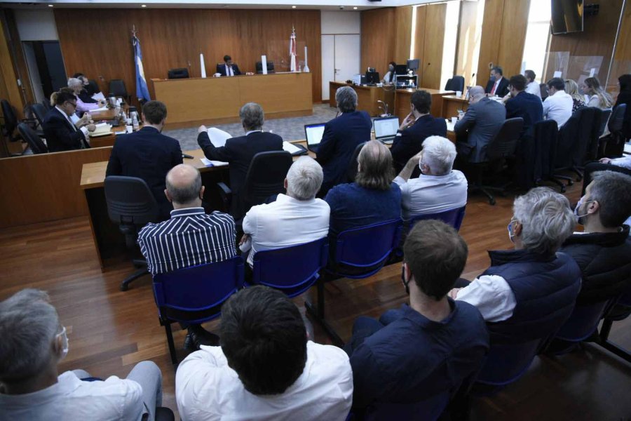 FOTO SEBASTIÁN GRANATA / TÉLAM CAUSA. El juez Román Lanzón deberá decidir este jueves si dicta la prisión preventiva de algunos directivos, medida que será solicitada por el fiscal.
