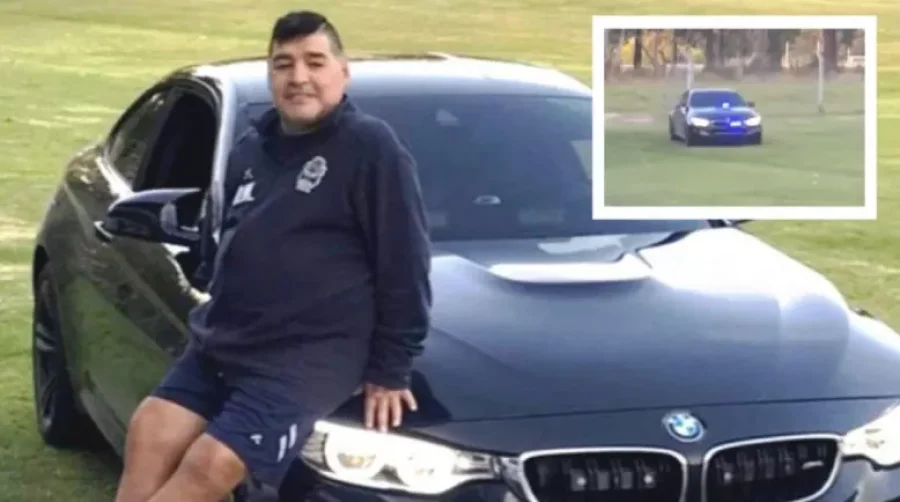 SUBASTA.  Uno de los elementos que pertenecieron a Maradona, integra la lista.