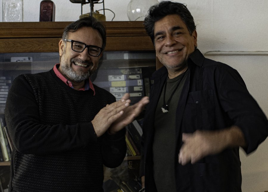 FORJADORES DE HISTORIA. Marcelo Rico, realizador y Juan Palomino, presentador.