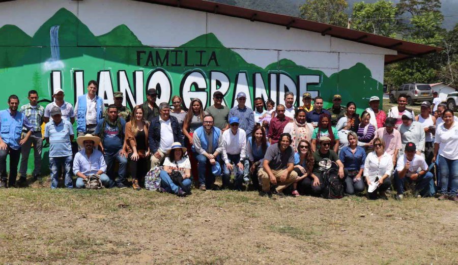 FOTO NACIONES UNIDAS CAMBIO POSITIVO. El poblado de Llano Grande es un ejemplo de cómo la paz y la reconciliación son posibles en Colombia.
