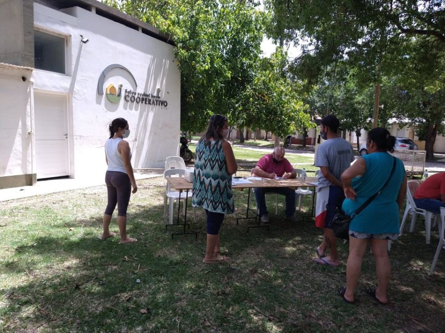 FOTO COMUNICACI&Oacute;N// PRESUPUESTO PARTICIPATIVO// Los vecinos del Cooperativo se inclinaron por una plaza saludable.