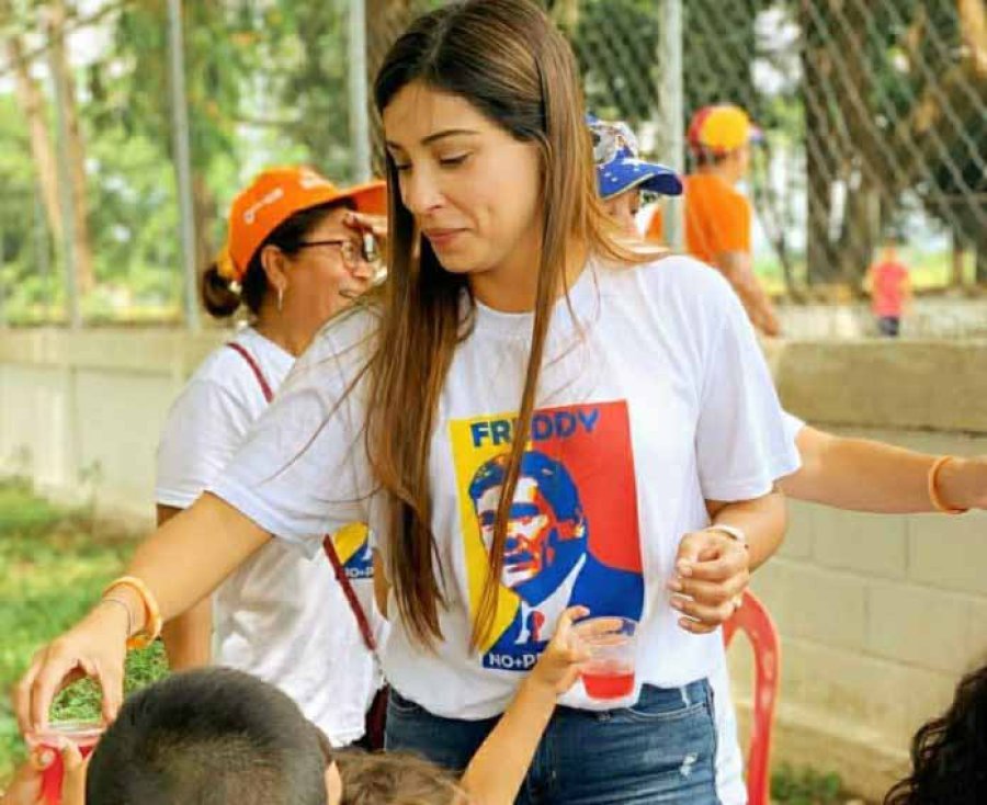 FOTO EFE AURORA SILVA. La candidata fue inhabilitada.