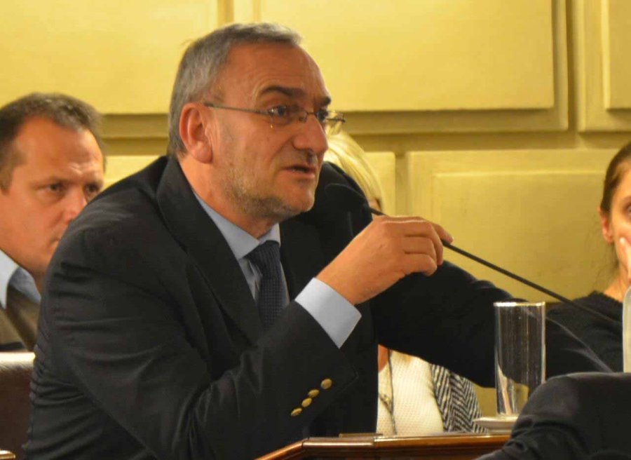 FOTO PRENSA AC// ALCIDES CALVO. El legislador resalt&oacute; el significado del Programa Buenas Pr&aacute;cticas Sociales.