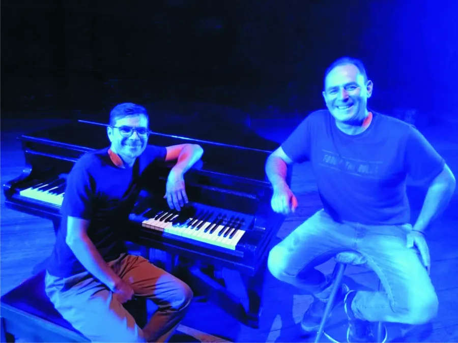FOTO PRENSA TEATRO//CLAUDIO DUVERNE Y DIEGO TOSELLO. Convocan para el viernes 18.