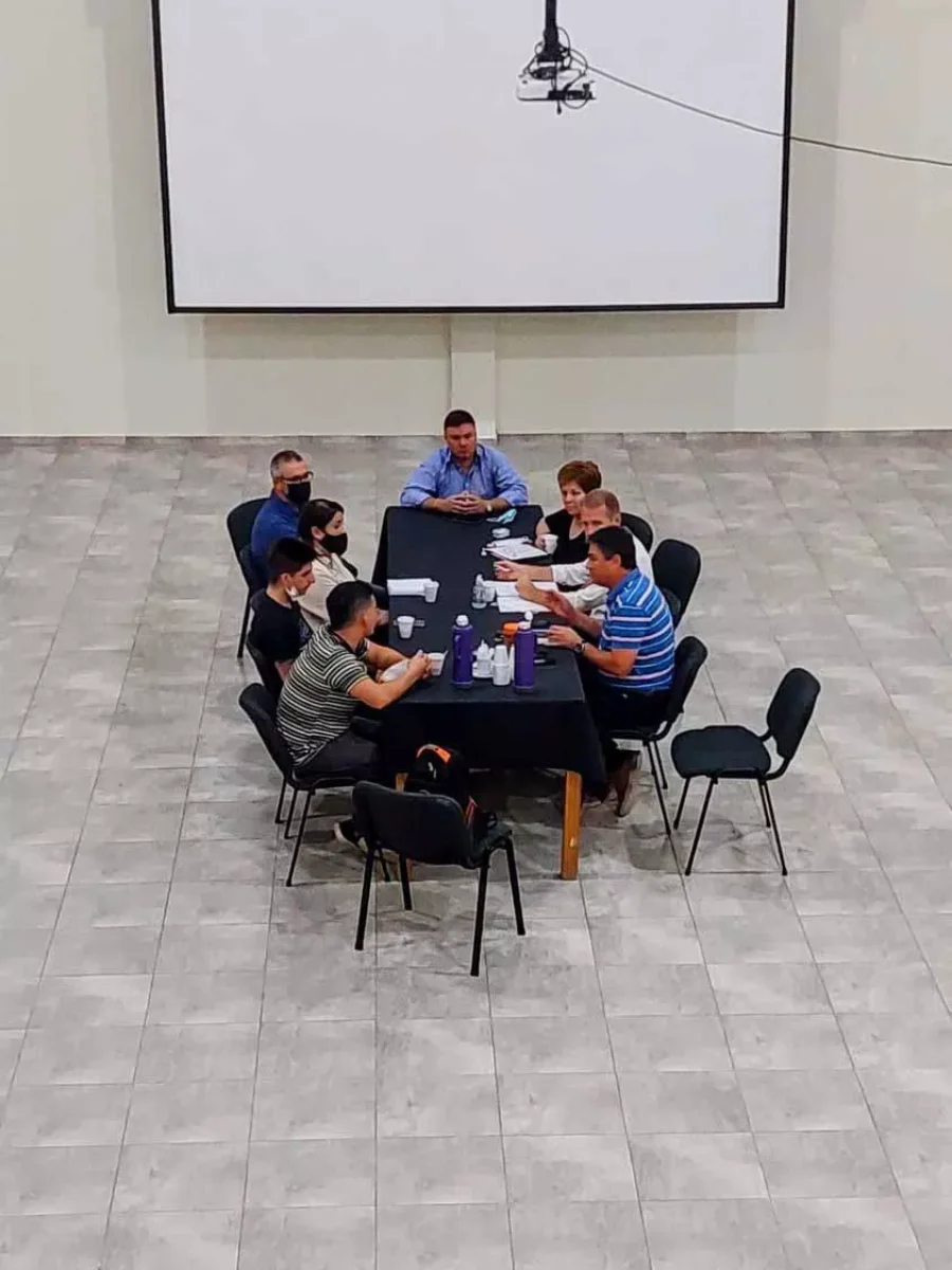 FOTO COMUNICACI&Oacute;N//
REUNI&Oacute;N// Tuvo lugar en la Casa de la Historia y la Cultura del Bicentenario.