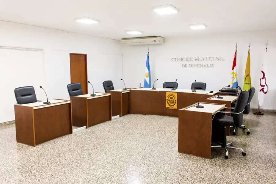 FOTO PRENSA CONCEJO//
RECINTO. La sala Mirta Rodr&iacute;guez, donde se desarrollan las sesiones.