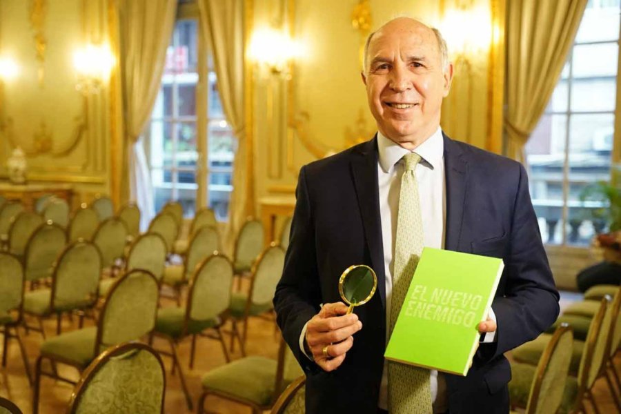 FOTO FRANCO FAFASULI / INFOBAE MEDIO AMBIENTE. El juez Ricardo Lorenzetti presentó su libro en el que advierte sobre los desafíos del cambio climático.