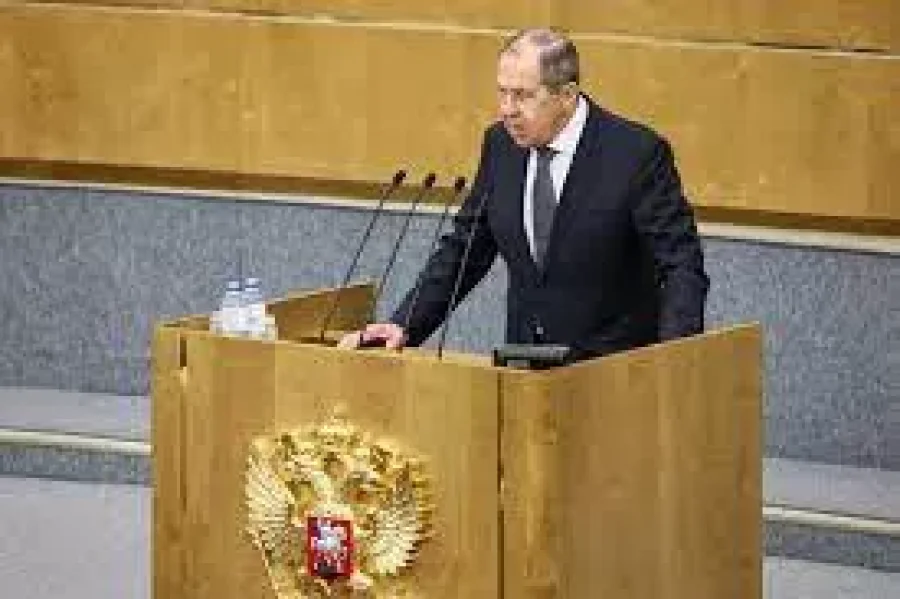 IMAGEN INTERNET. DECLARACION.  El canciller ruso Sergei Lavrov, habl&oacute; en la Duma.