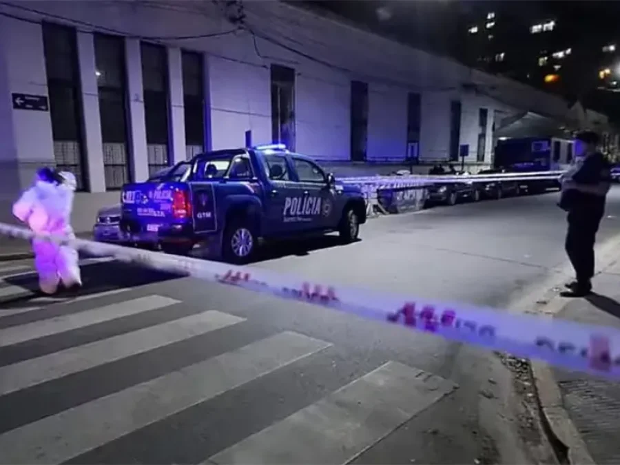 IMAGEN INTERNET. ESCENARIO. Lo observado a poco de ocurrir el crimen.