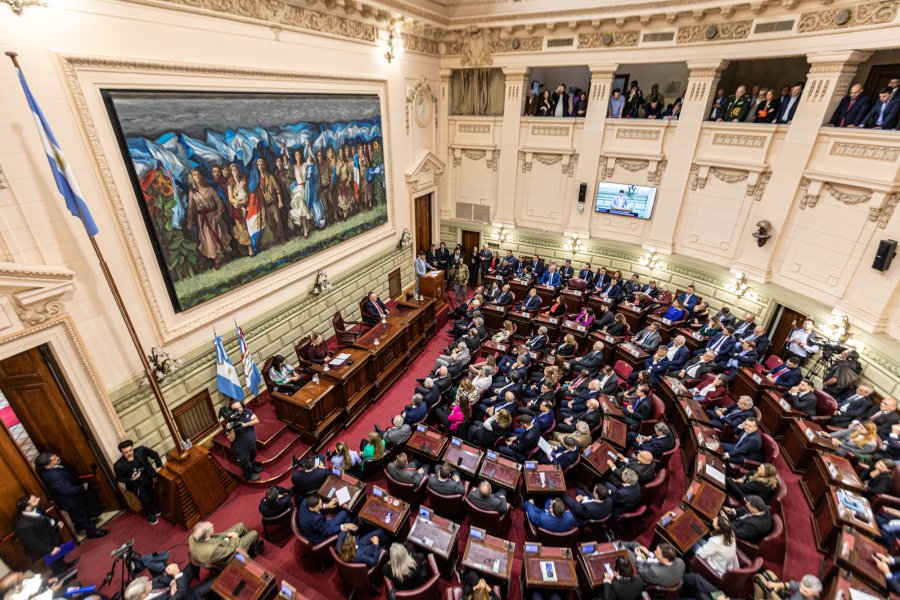 Una vista ampliada del recinto de la C&aacute;mara de Diputados.